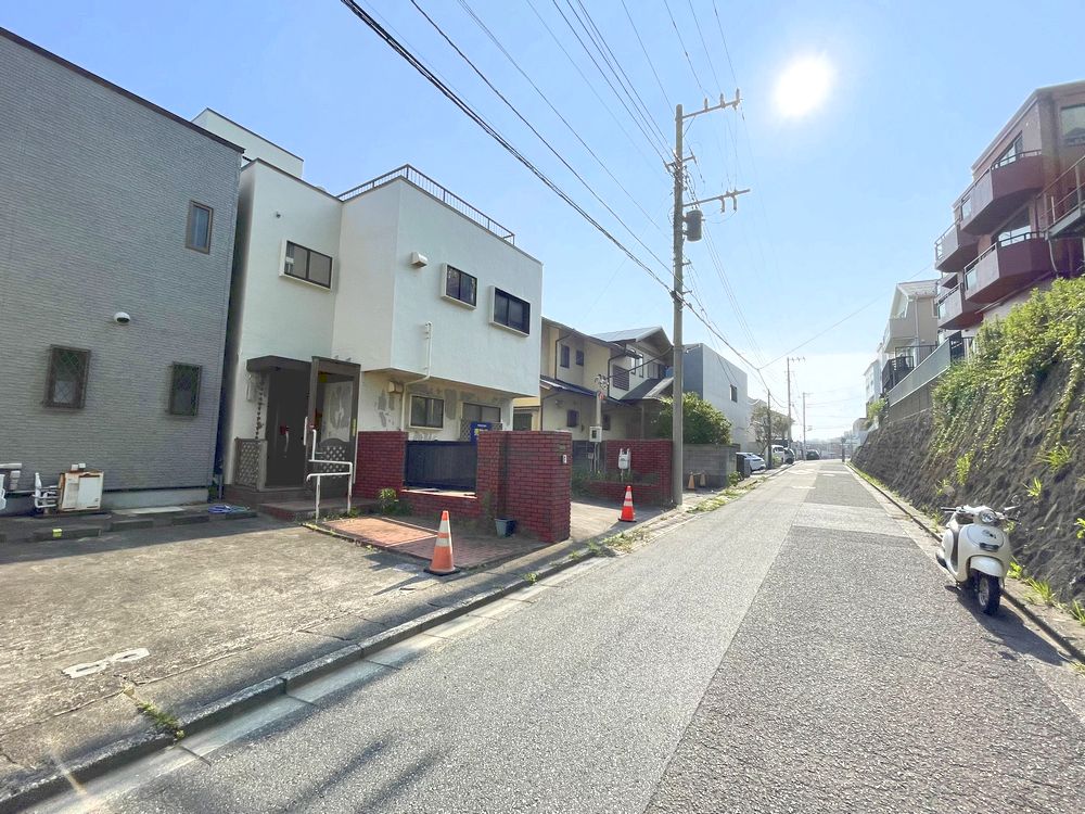 海が目の前に広がる土地