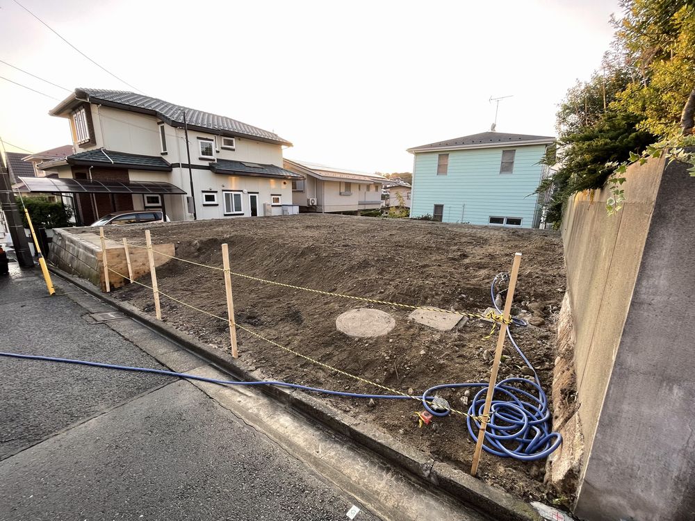 海見え土地 七里ガ浜東2丁目