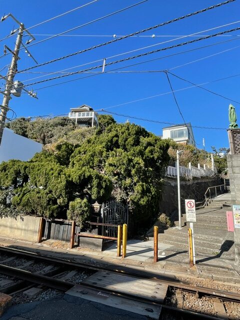 海見え、江ノ電沿い売地