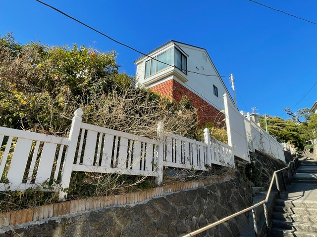 海見え、江ノ電沿い売地