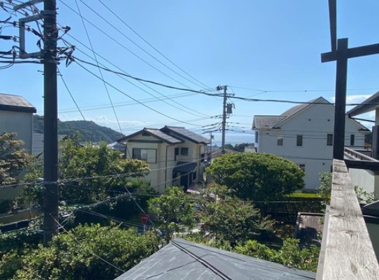 葉山町堀内 海見え中古住宅