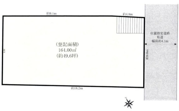 稲村ガ崎5丁目　土地　坪単価76万円