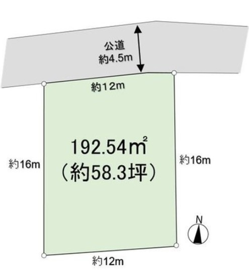 七里ガ浜2丁目建築条件なし土地58坪！