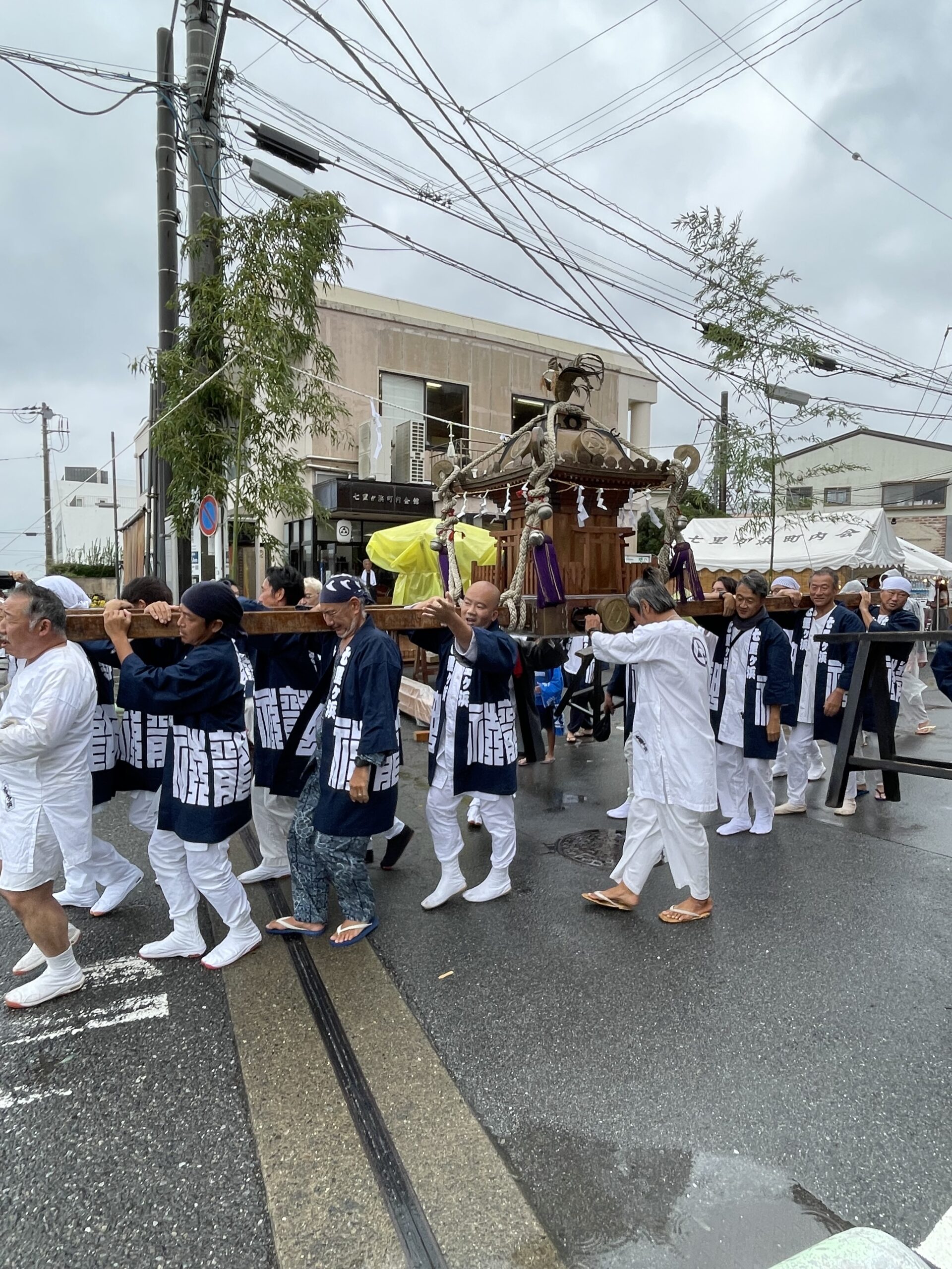 龍口明神おみこし