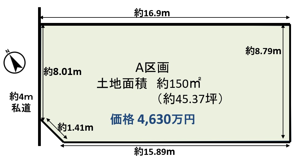 腰越1丁目 売土地 2区画