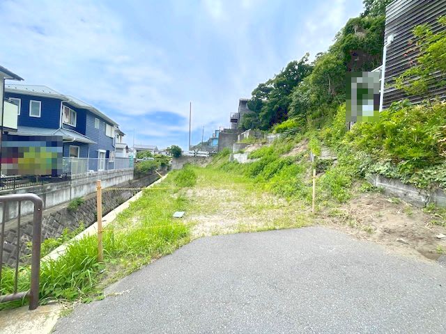 七里ガ浜1丁目海見え大型傾斜地