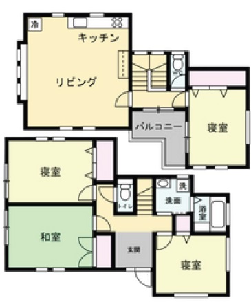ガレージ付き津西中古住宅