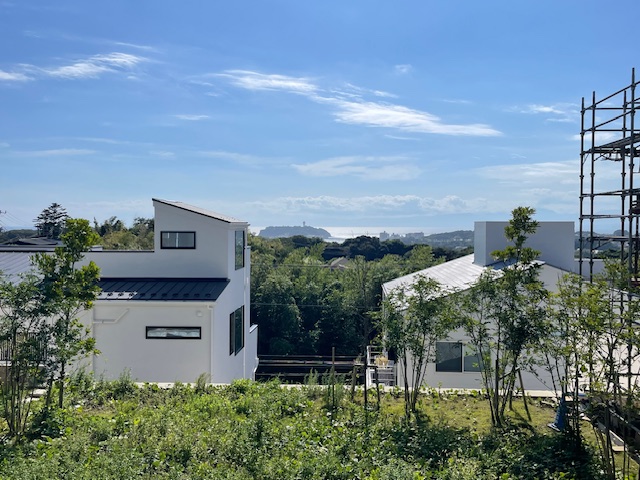 江ノ島・相模湾を望む鎌倉山土地