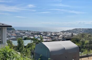 海がドカーンと見える土地