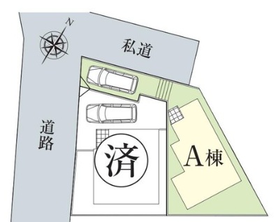 鎌倉市津　新築残1棟（A棟）