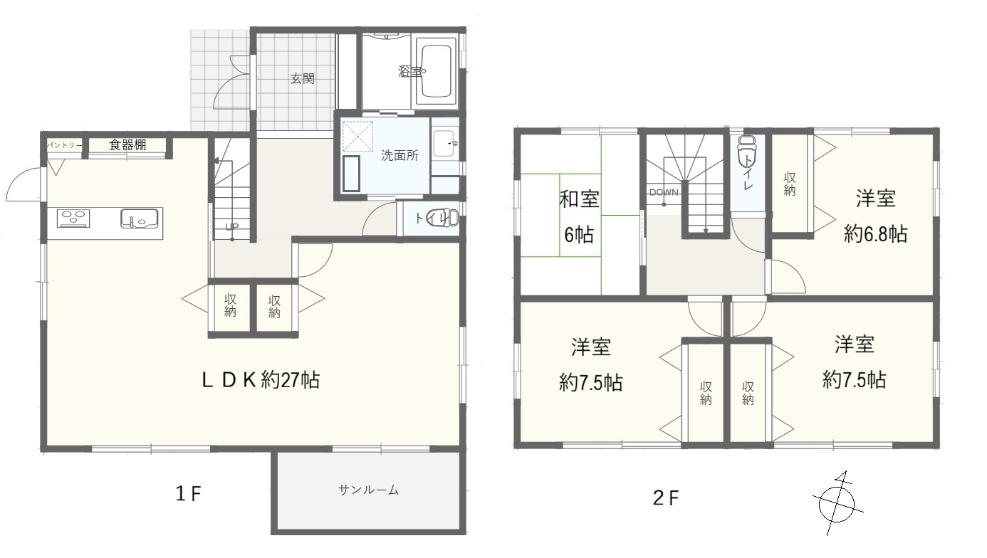 七里ガ浜東5丁目短期貸家