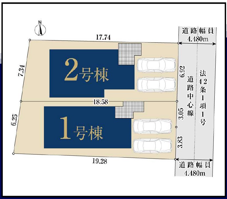 腰越1丁目新築2棟（完成）