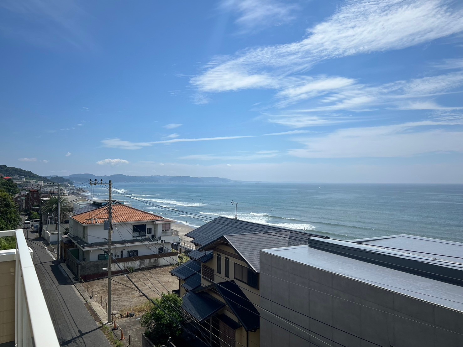 七里ガ浜2丁目ドカーンと海が見える土地