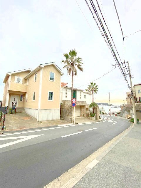 七里ガ浜2丁目ドカーンと海が見える土地