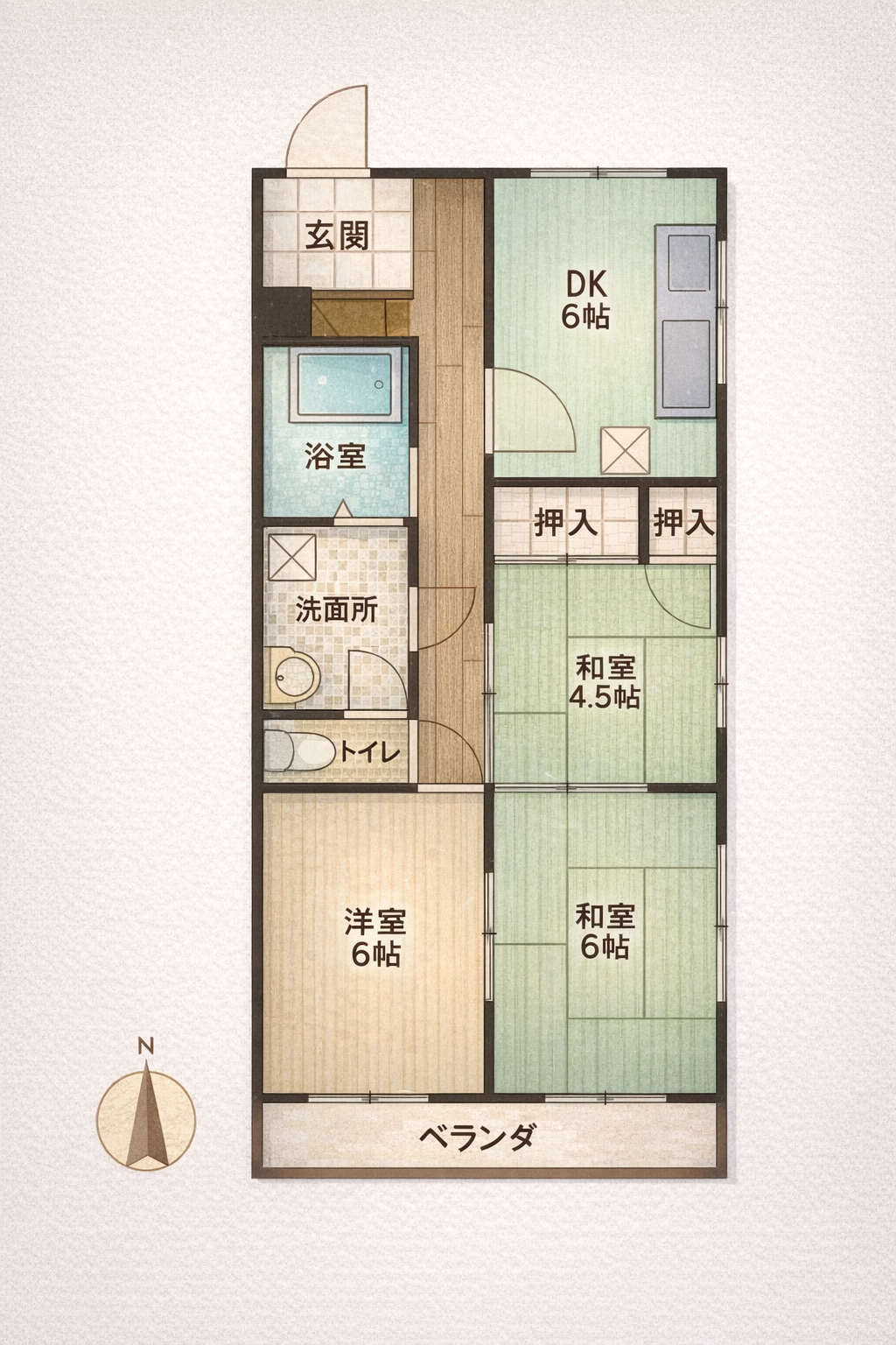 東洋ハイム　2階